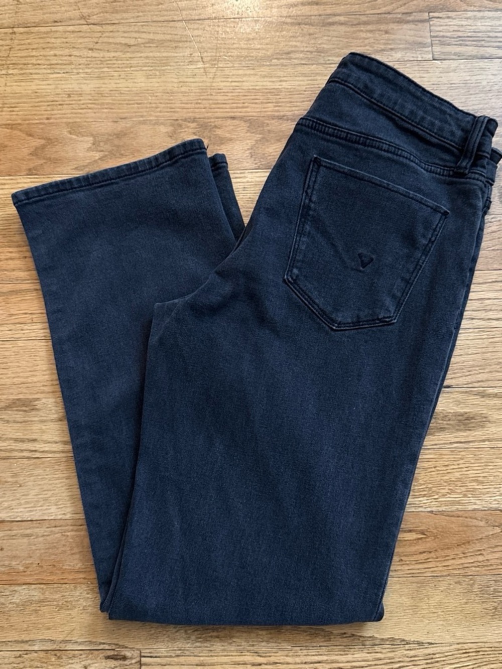 Hudson Jeans Women's Straight Leg in Black Wash